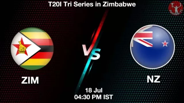 ZIM vs NZ 3rd T20I: Playing 11, Dream11 Team, My11Circle Prediction