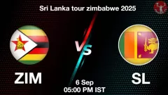 ZIM vs SL 2nd T20I: Picture