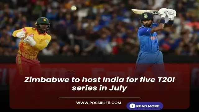 Zimbabwe to host India for five T20I