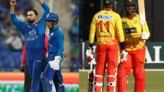 Zimbabwe vs Afghanistan 1st T20I Picture