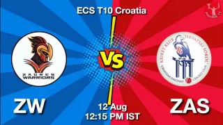 ZW vs ZAS ECS T10 2025: Dream11 Team