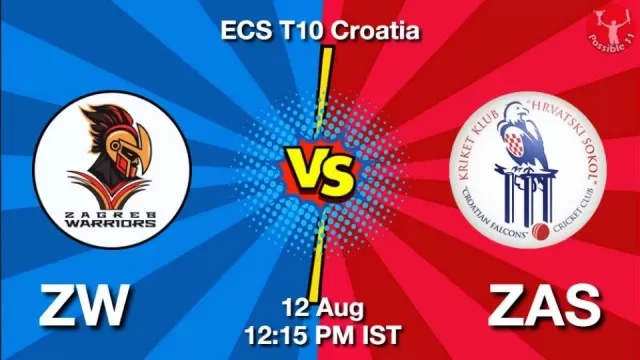 ZW vs ZAS ECS T10 2025: Dream11 Team, Who will win today match? (AI Prediction)