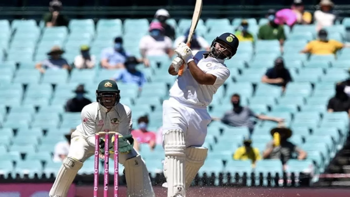 Aus Vs Ind 3rd Test Day 5: ऋषभ पंत 97 रन बनाकर आउट in Hindi