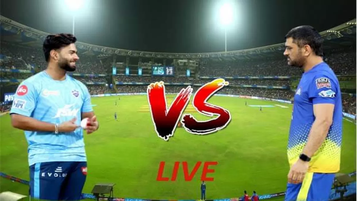 CSK vs DC IPL 2021 Match Live : Pant Delhi Capitals Begin New Campaign in Hindi