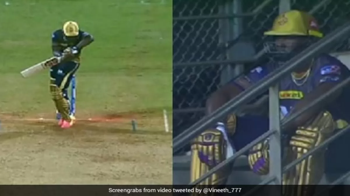 CSK vs KKR: तूफानी पारी खेलने के बाद आउट होने पर दिल टूटा रसेल का, पवेलियन की सीढ़ियों पर जाकर बैठ गए in Hindi