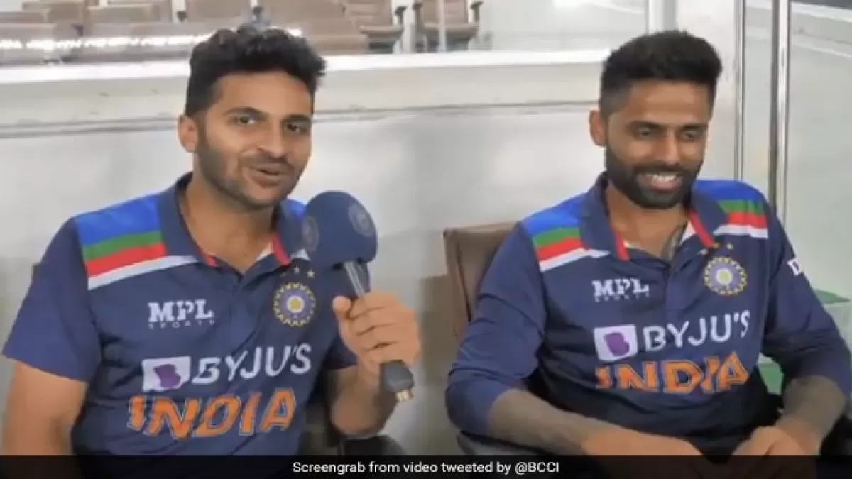 Ind vs Eng: सूर्यकुमार यादव ने पहली गेंद पर छक्का लगाने को लेकर कही यह बात, बोले- जोफ्रा ऑर्चर को पहले भी ऐसा...देखें Video in Hindi News Ind vs Eng: सूर्यकुमार यादव ने पहली गेंद पर छक्का लगाने को लेकर कही यह बात, बोले- जोफ्रा ऑर्चर को पहले भी ऐसा...देखें Video in Hindi