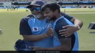 भारत को मिली चौथी सफलता, नटराजन ने खोला विकेटों का खाता