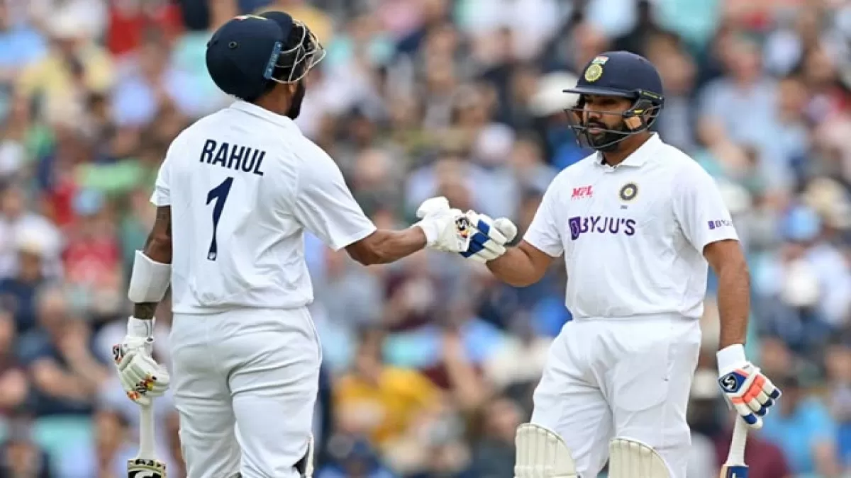 India vs England, रोहित और केएल राहुल क्रीज पर, भारत की नजर बड़ी बढ़त पर in Hindi