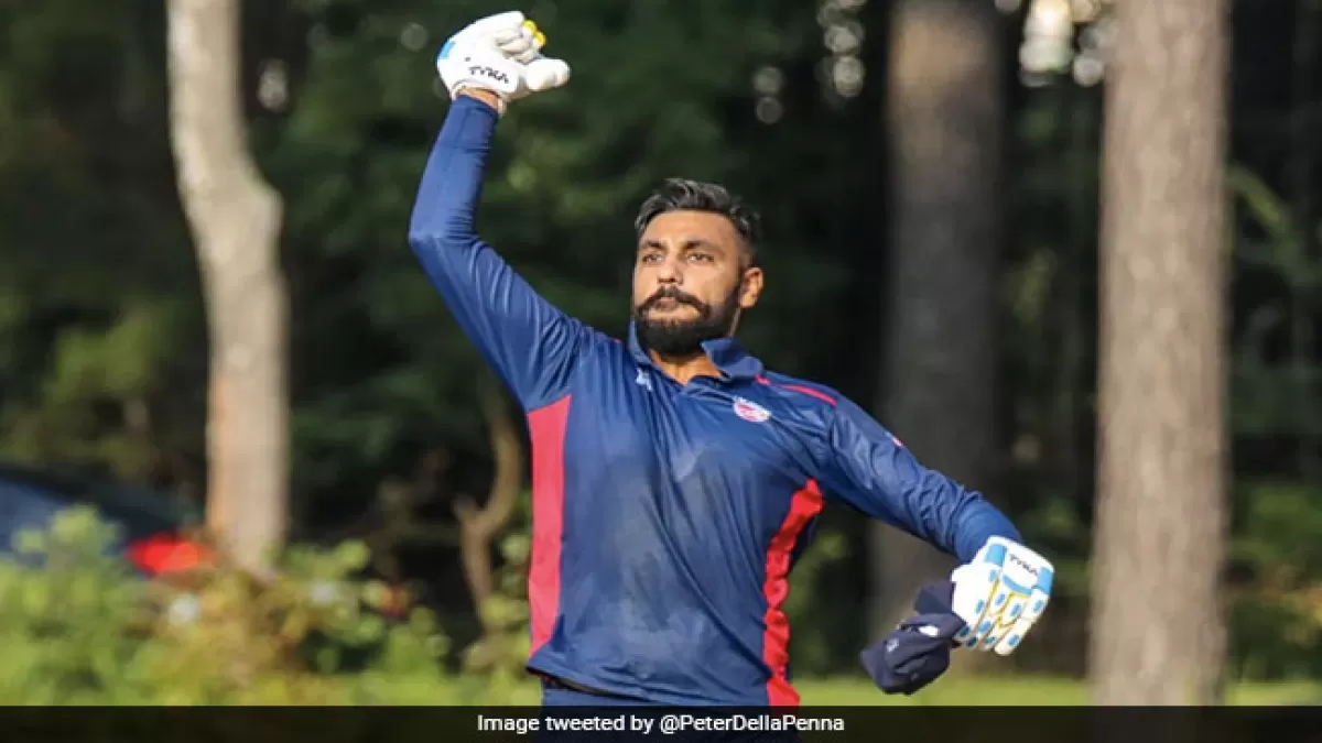 भारतीय मूल के बल्लेबाज ने अमेरिका की ओर से खेलकर मचाया धमाल, ODI में 6 गेंद पर जड़े 6 छक्के in Hindi