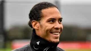 Klopp happy with Van Dijks progress after returning from knee injury