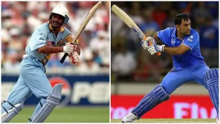 Mohammad Azharuddin introduced the helicopter shot way before MS Dhoni made it famous - WATCH