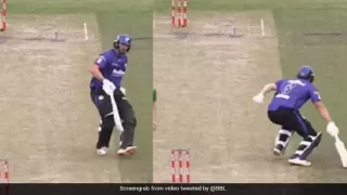 सिंगापुर के क्रिकेटर ने उड़ा दिए अंपायर के होश, Video
