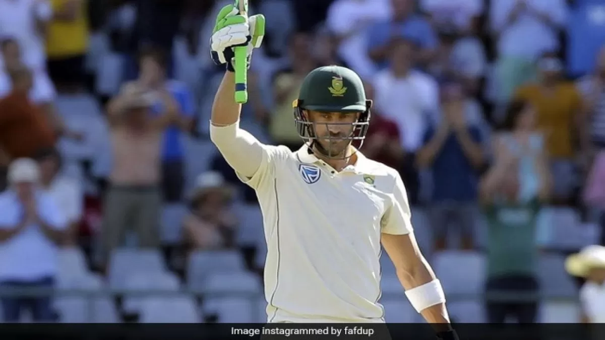 साउथ अफ्रीका दिग्गज फाफ डुप्लेसी ने टेस्ट क्रिकेट से लिया संन्यास in Hindi