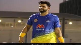 SRH vs CSK: रैना की कलाकारी देखिए, फुटबॉल भी बढ़िया खेलना जानते हैं, लेकिन बात यह है कि...Video