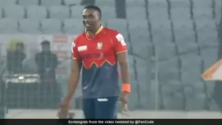ब्रावो के डांस का तड़का, विकेट चटकाने के बाद पुष्पा वॉक से मचाया गदर