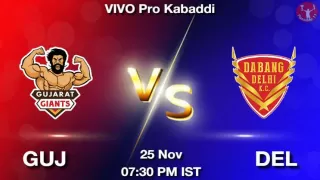 GUJ vs DEL Dream11 Prediction, Dream11 Team, Possible Playing 7