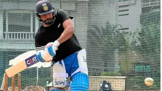IND vs BAN, Rohit seen in action before Bangladesh tour