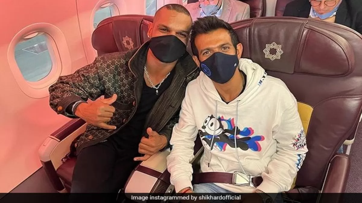 IND vs WI: अहमदाबाद के लिए रवाना हुए धवन और चहल in Hindi News IND vs WI: अहमदाबाद के लिए रवाना हुए धवन और चहल in Hindi