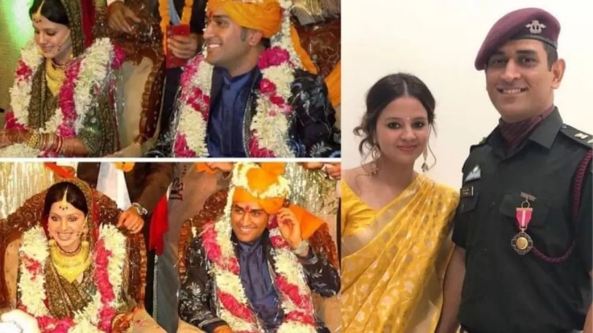 MS Dhoni Marriage Anniversary धोनी-साक्षी की शादी के 12 साल पूरे हुये in Hindi