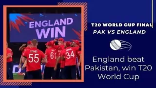 PAK vs ENG, Final Match Highlights