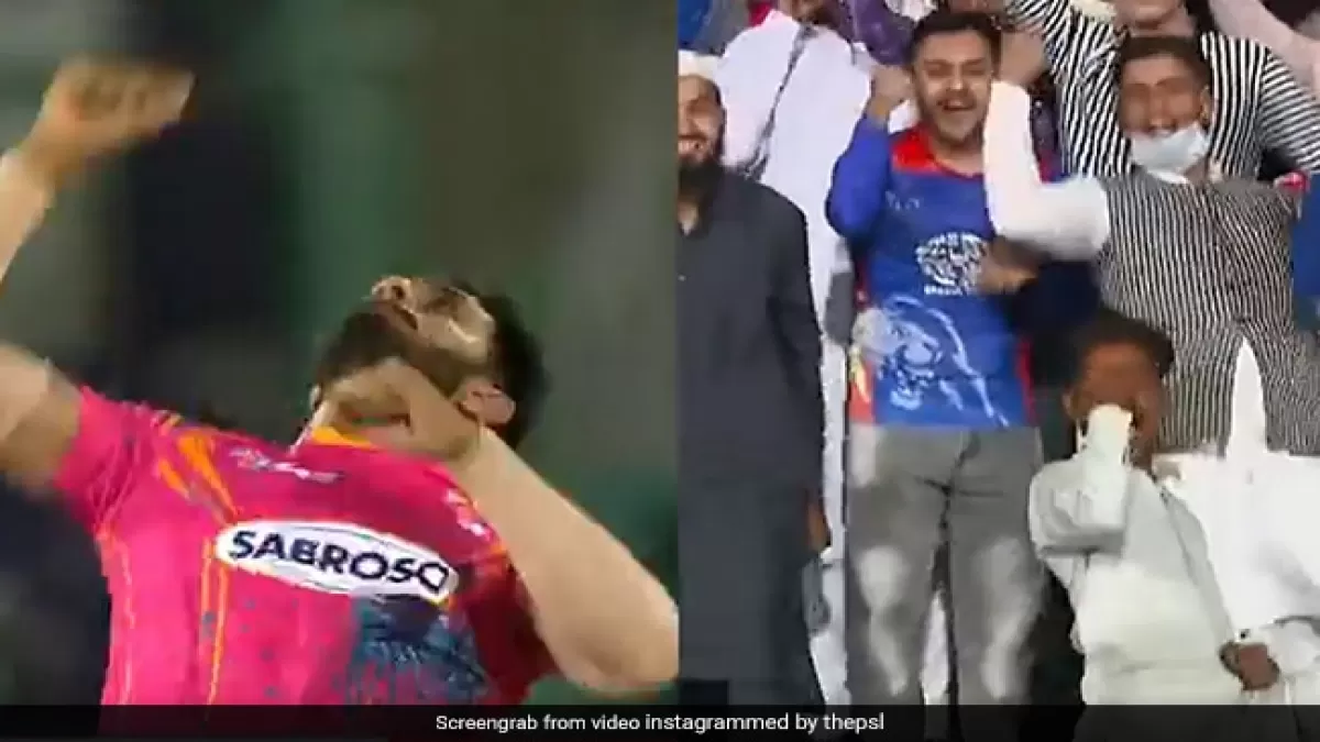 PSL 2022: हसन अली से भी ज्यादा मजेदार है इस पाक फैंस का सेलिब्रेशन in Hindi News PSL 2022: हसन अली से भी ज्यादा मजेदार है इस पाक फैंस का सेलिब्रेशन in Hindi