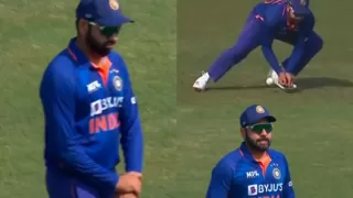 रोहित शर्मा को मैच के दौरान अंगूठे में चोट लगने के बाद स्कैन के लिए भेजा गया