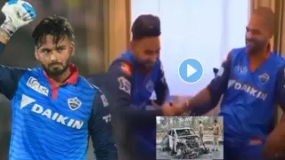 शिखर धवन की बात मानी होती तो नहीं होता रिषभ पंत का एक्सीडेंट, देखे वीडियो