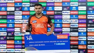 SRH vs GT: उमरान मलिक ने 153 Kmph की रफ्तार से फेंकी गेंद