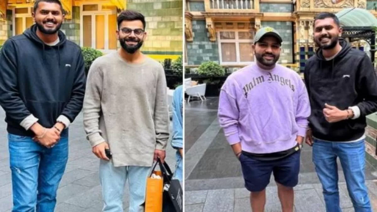 इंग्लैंड में शॉपिंग करते दिखे विराट कोहली और रोहित शर्मा in Hindi