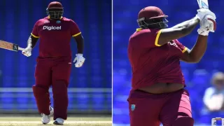 22 छक्के की मदद से इस वेस्टइंडीज के खिलाड़ी ने T20 में जड़ा डबल हंड्रेड