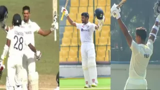 Yashasvi Jaiswal and Easwaran scored centuries on debut in Team India