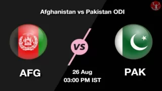 AFG vs PAK Dream11 Prediction in Hindi, 26 Aug Playing 11, Pitch Report, Weather Report
