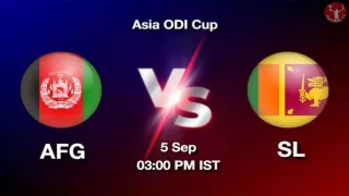 AFG vs SL Dream11 Prediction in Hindi, Playing 11, Pitch Report, Weather Report