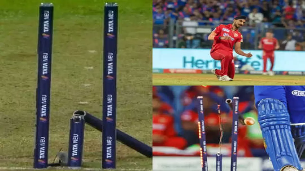Arshdeep Singh took two pieces of the middle stump in 2 balls in Hindi