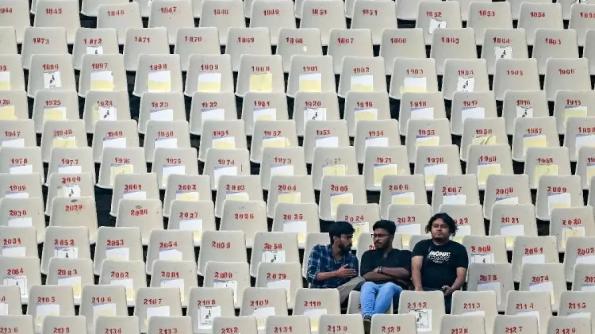 BAN बनाम NED मैच में 15 हजार से कम दर्शक ईडन गार्डन in Hindi