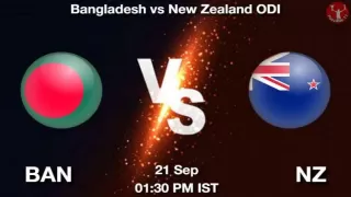 BAN vs NZ Dream11 Prediction in Hindi, Playing 11, Pitch Report, Weather Report