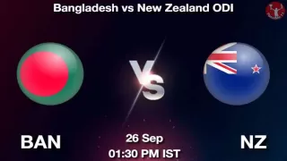 BAN vs NZ Dream11 Prediction in Hindi, Playing 11, Pitch Report, Weather Report