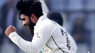 BAN vs NZ: मैच में चला अजाज पटेल की घूमती गेंदों का जादू