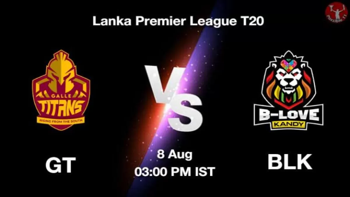 GT vs BLK Dream11 Prediction in Hindi, Playing 11, Pitch Report, Weather Report in Hindi