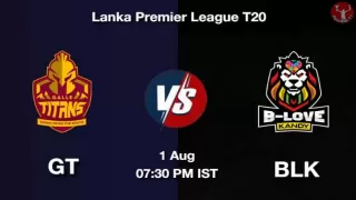 GT vs BLK Dream11 Prediction in Hindi, 1 Aug Playing 11, Pitch Report, Weather Report
