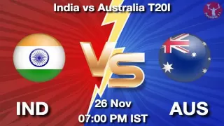 IND vs AUS 2nd t20 Match Dream11 Prediction in Hindi, Playing 11, Pitch Report, Weather Report