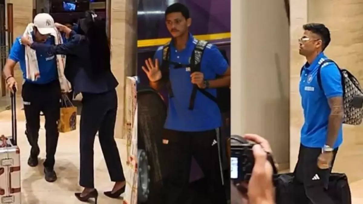 IND vs AUS 4th T20: Surya youth brigade gets grand welcome in Raipur in Hindi