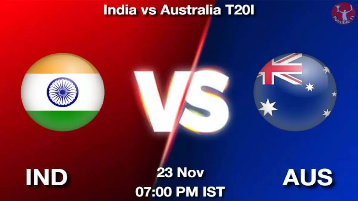 IND vs AUS Match Dream11 Prediction in Hindi, Playing 11, Pitch Report, Weather Report in Hindi