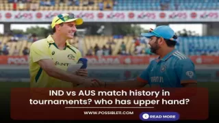 IND vs AUS match history in tournaments, who has upper hand