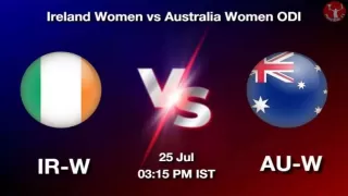 IR-W vs AU-W Dream11 Prediction in Hindi, Playing 11, Pitch Report, Weather Report