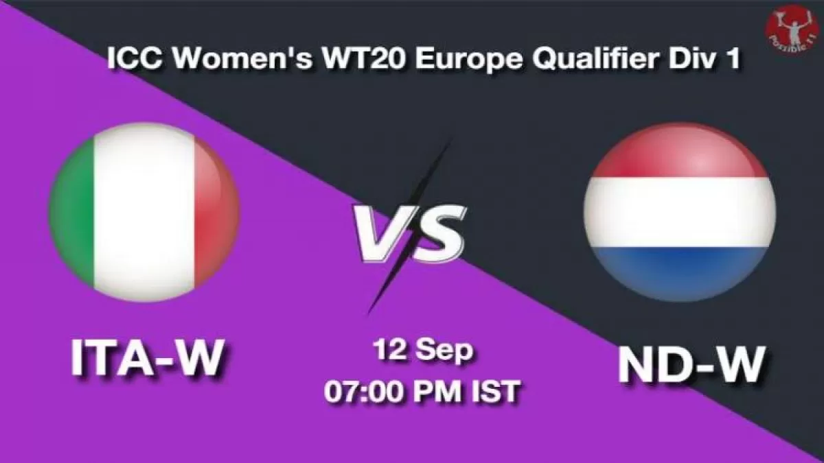 ITA-W vs ND-W Dream11 Prediction in Hindi, Playing 11, Pitch Report, Weather Report in Hindi
