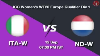 ITA-W vs ND-W Dream11 Prediction in Hindi, Playing 11, Pitch Report, Weather Report
