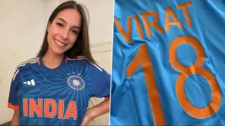 इटालियन फुटबॉलर अगाटा इसाबेला सेंटासो ने विराट कोहली को पसंदीदा क्रिकेटर बताया
