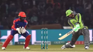 KK won the match by 86 runs with Muhammad Akhlaq  superb batting.