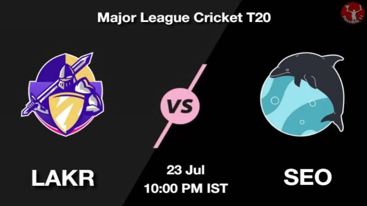 LAKR vs SEO Dream11 Prediction in Hindi, Playing 11, Pitch Report, Weather Report in Hindi